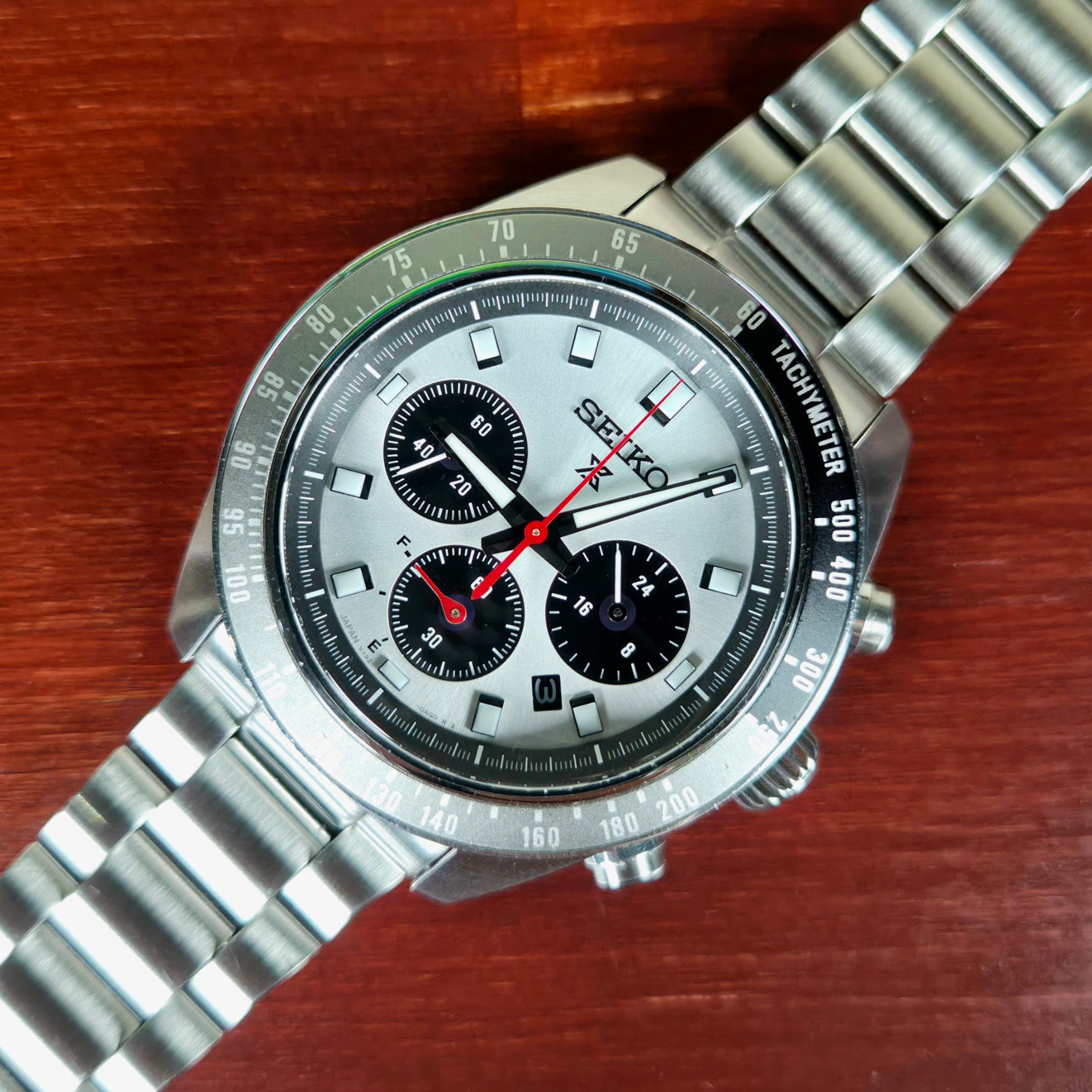 Seiko Prospex Speedtimer Solar Chronograph V192-0AH0
