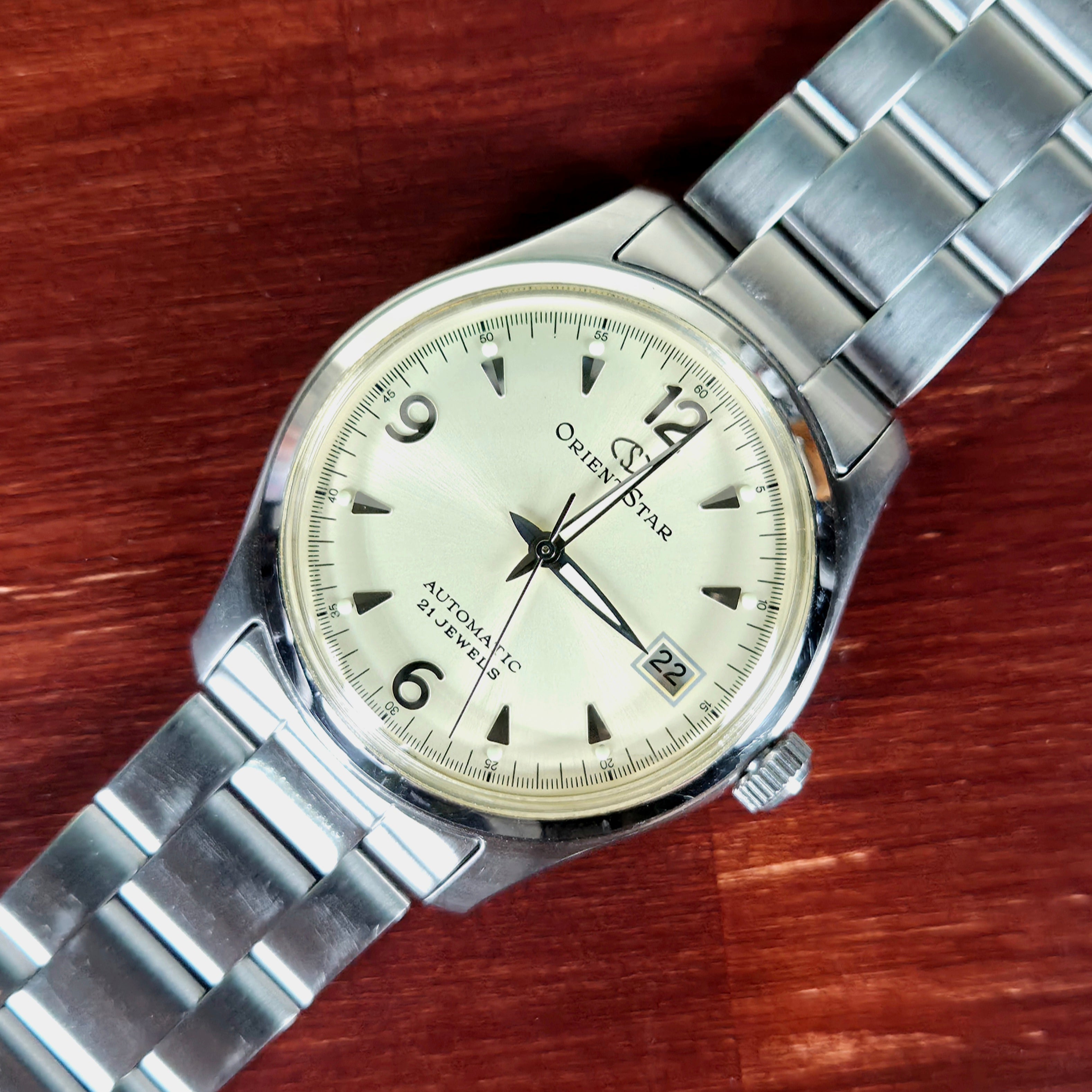 Orient Star 38mm Marfil Dial