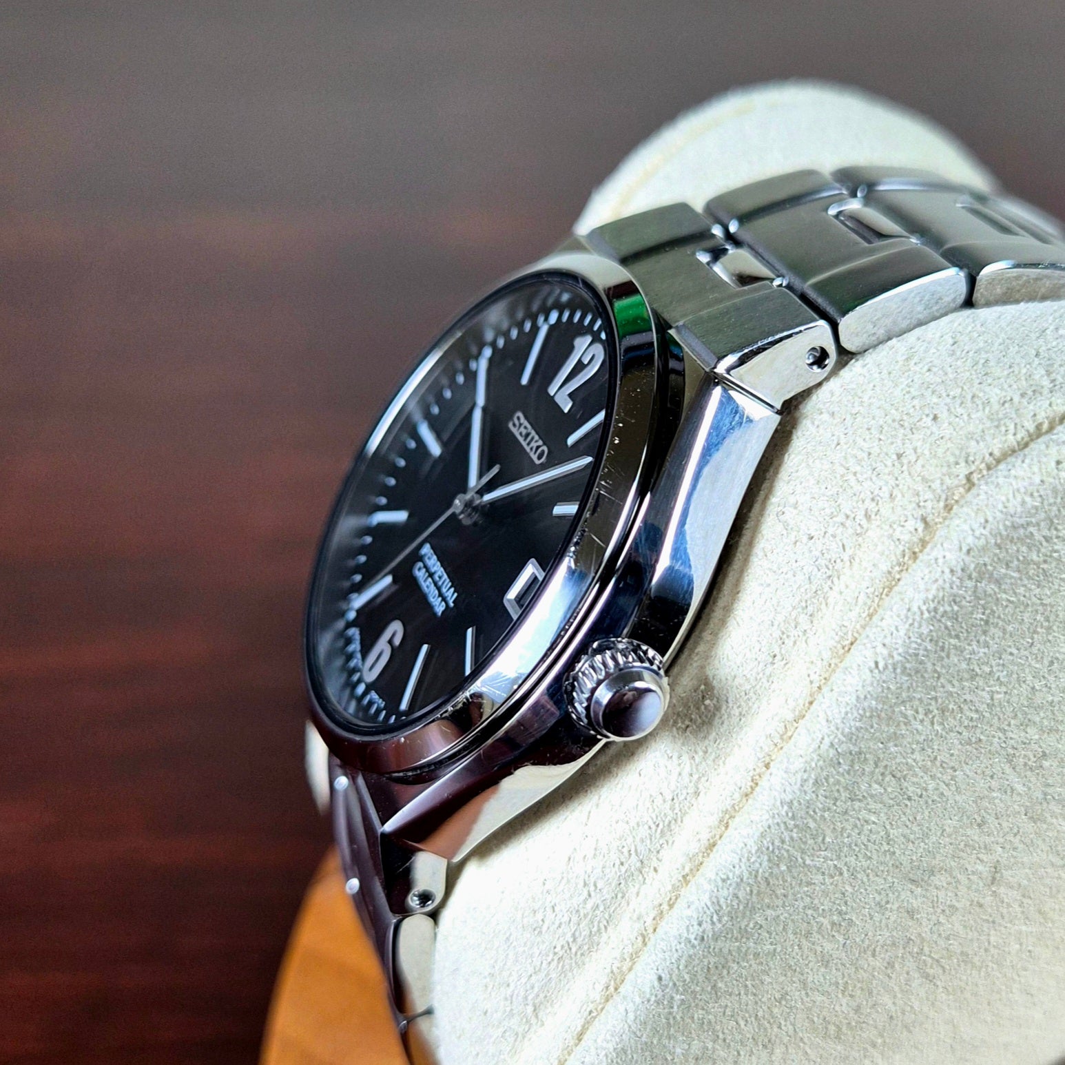 Seiko SUS Perpetual Calendar 8F32-00B0 Quartz